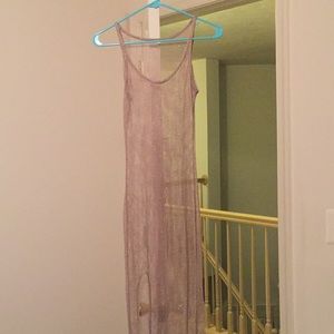 Glittery Nude Cover Up